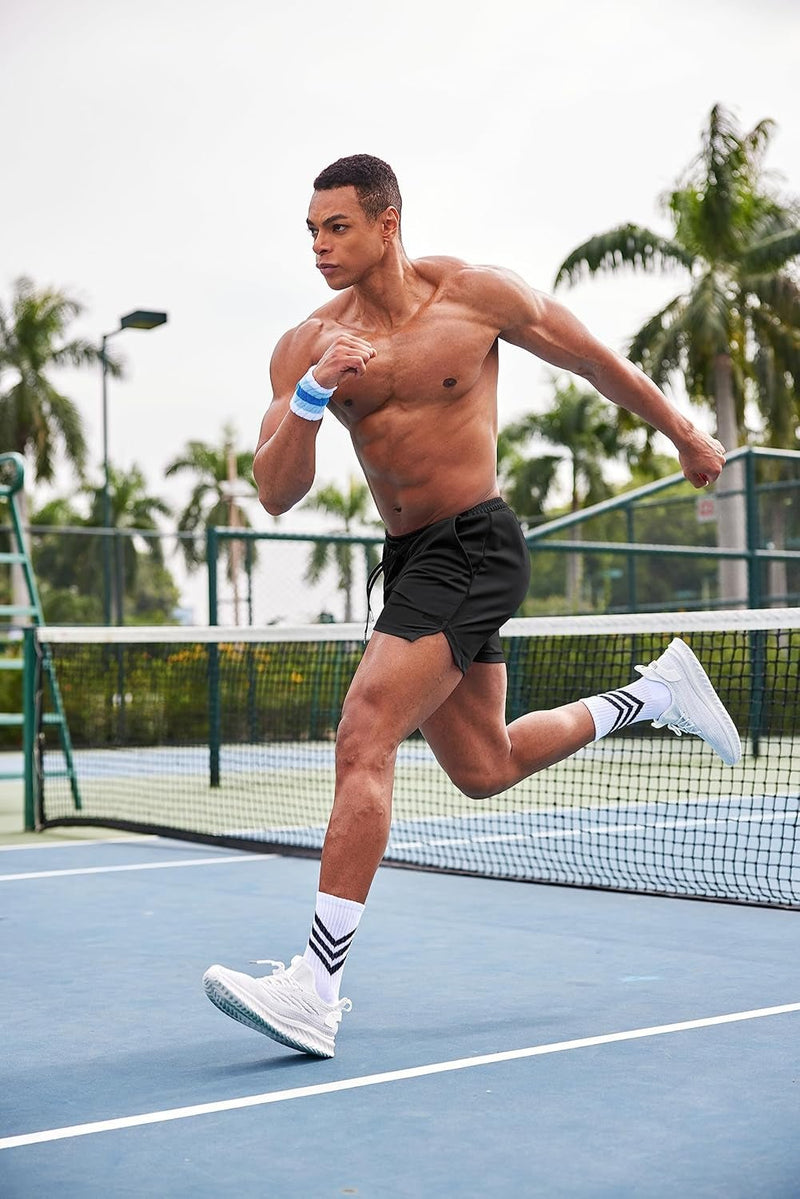 Men’s Quick Dry Workout Shorts – 2 - Pack Athletic Fit - elev8life