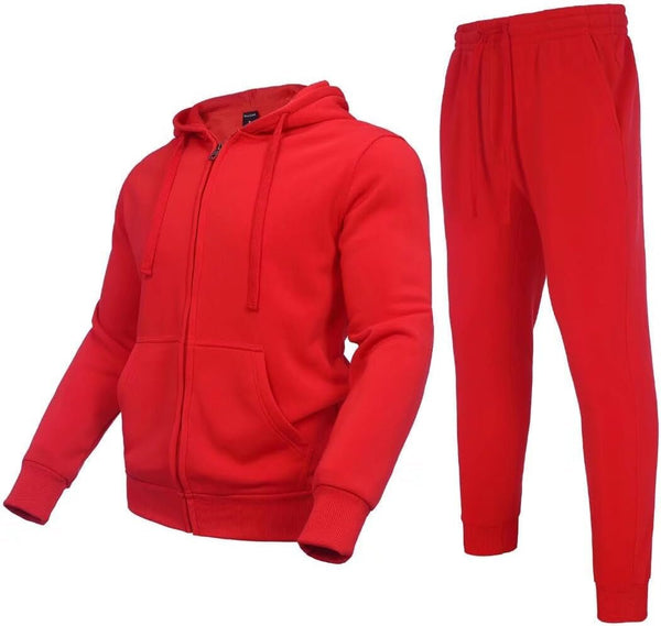 Men’s Tracksuit 2 Piece Outfit – Track Jacket & Pants - elev8life