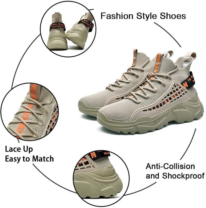 Men’s Walking Shoes – Lightweight Fashion Sneakers for Running - elev8life