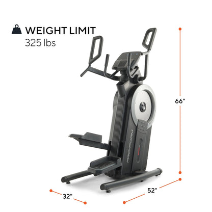 PFEL07523 Trainer Elliptical Machine with Built - In Speakers - elev8life
