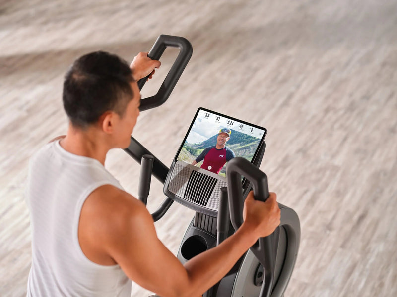 PFEL07523 Trainer Elliptical Machine with Built - In Speakers - elev8life