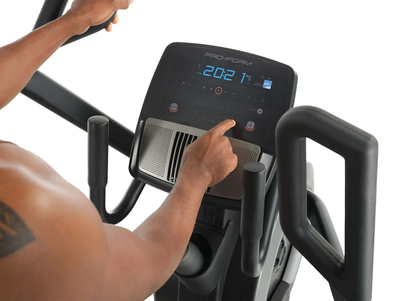 PFEL07523 Trainer Elliptical Machine with Built - In Speakers - elev8life