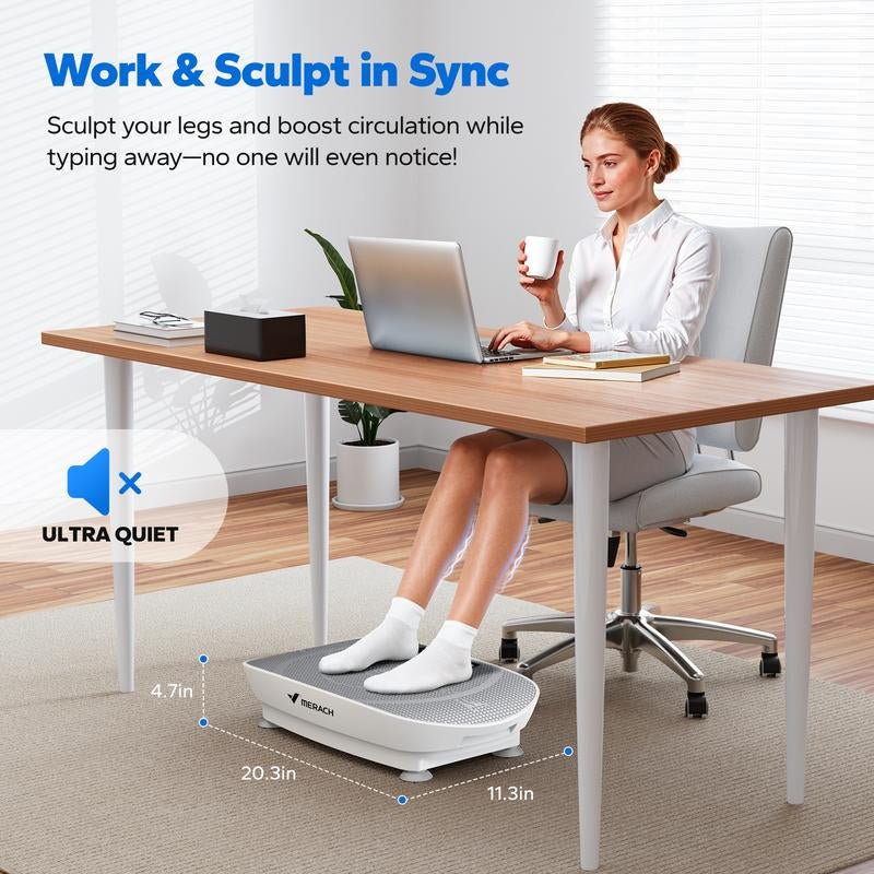 Plataforma Vibratoria Para Adelgazar MERACH - elev8life