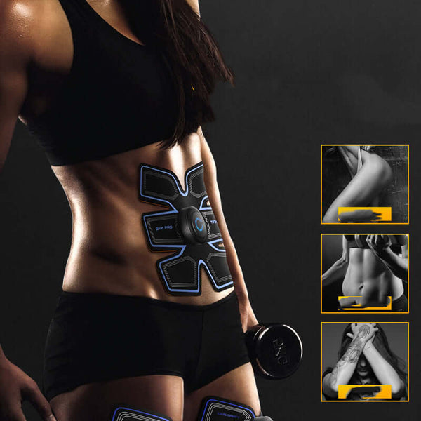 Premium Ems Muscle Stimulator Abdominal Toning Belt Muscle Toner Abs Trainer - elev8life