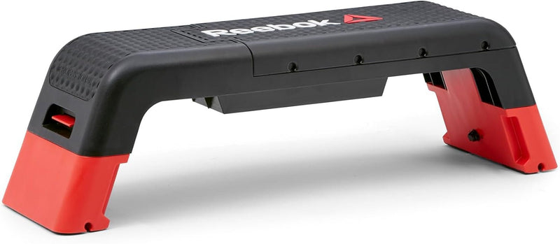 Professional 47 - Inch Long Multi - Purpose Aerobic, Cardio, and Strength Challenging Home Fitness Deck Bench, Black - elev8life
