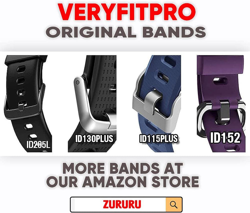 Replacement Bands for Veryfit Pro Id115Plus HR Fitness Tracker - elev8life