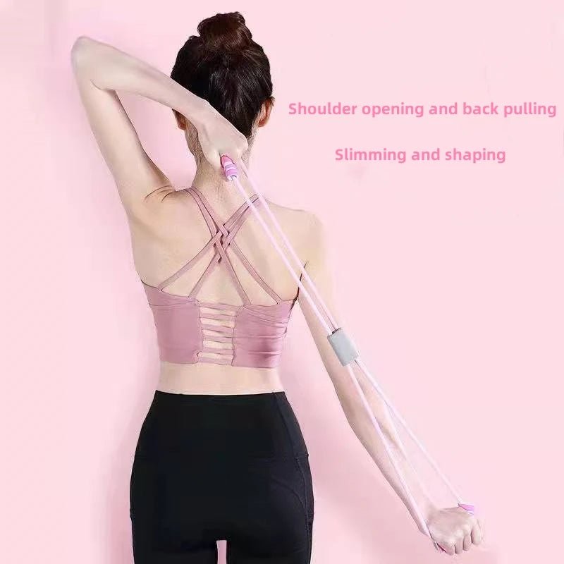 Resistance Bands with Foam Sport at Home Yoga Fitness Accessories Rubber Pull Rope Training and Exercise Gym Equipment for Women - elev8life