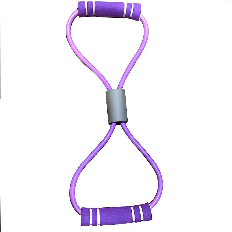 Resistance Bands with Foam Sport at Home Yoga Fitness Accessories Rubber Pull Rope Training and Exercise Gym Equipment for Women - elev8life