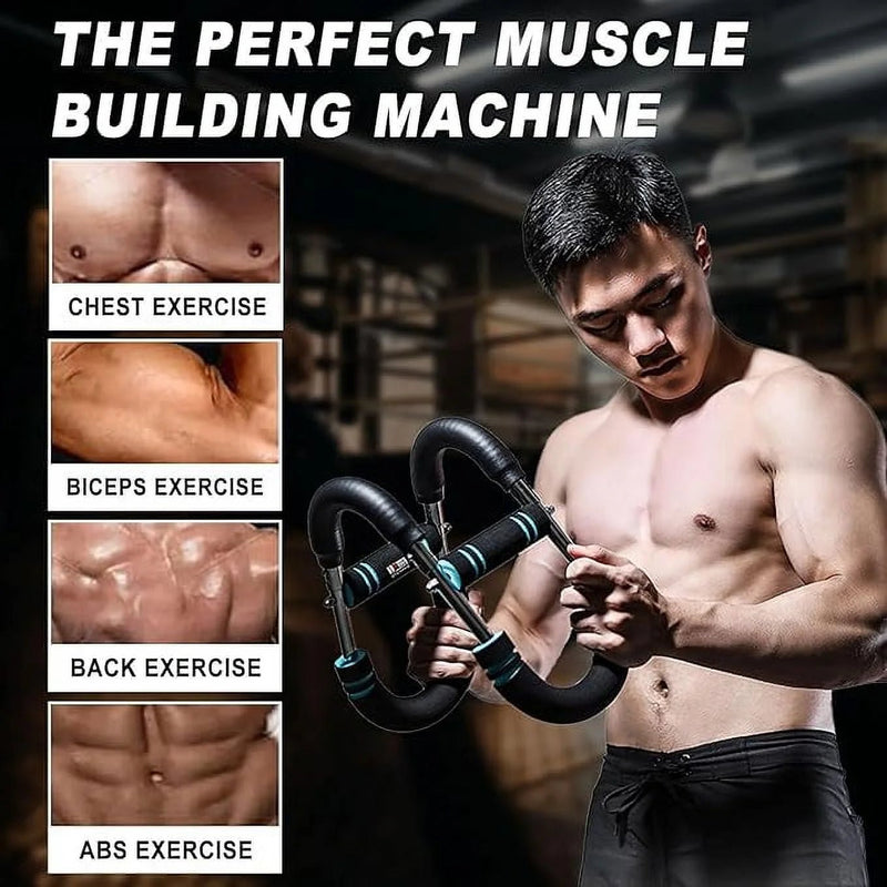 The Ultimate Arm Trainer. Adjustable Chest Expander, Arm Exerciser. Shoulder Muscle Training Fitness Equipment, Upper Body Strength Training Machine. Portable Spring Fitness Equipment. - elev8life