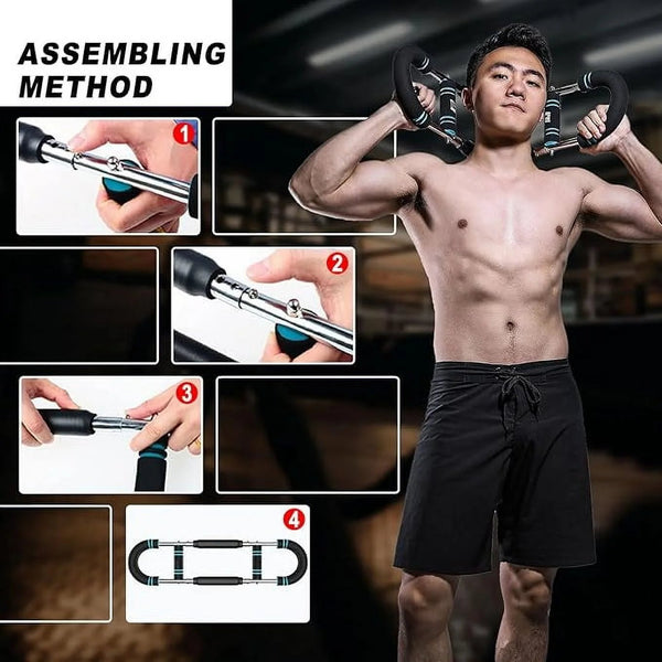 The Ultimate Arm Trainer. Adjustable Chest Expander, Arm Exerciser. Shoulder Muscle Training Fitness Equipment, Upper Body Strength Training Machine. Portable Spring Fitness Equipment. - elev8life