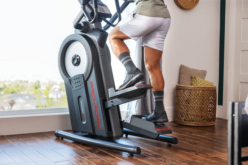 Trainer H7; Ifit - Enabled Elliptical with 7” Touchscreen and Built - In Fan - elev8life