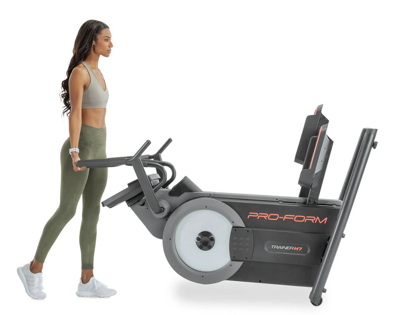 Trainer H7; Ifit - Enabled Elliptical with 7” Touchscreen and Built - In Fan - elev8life