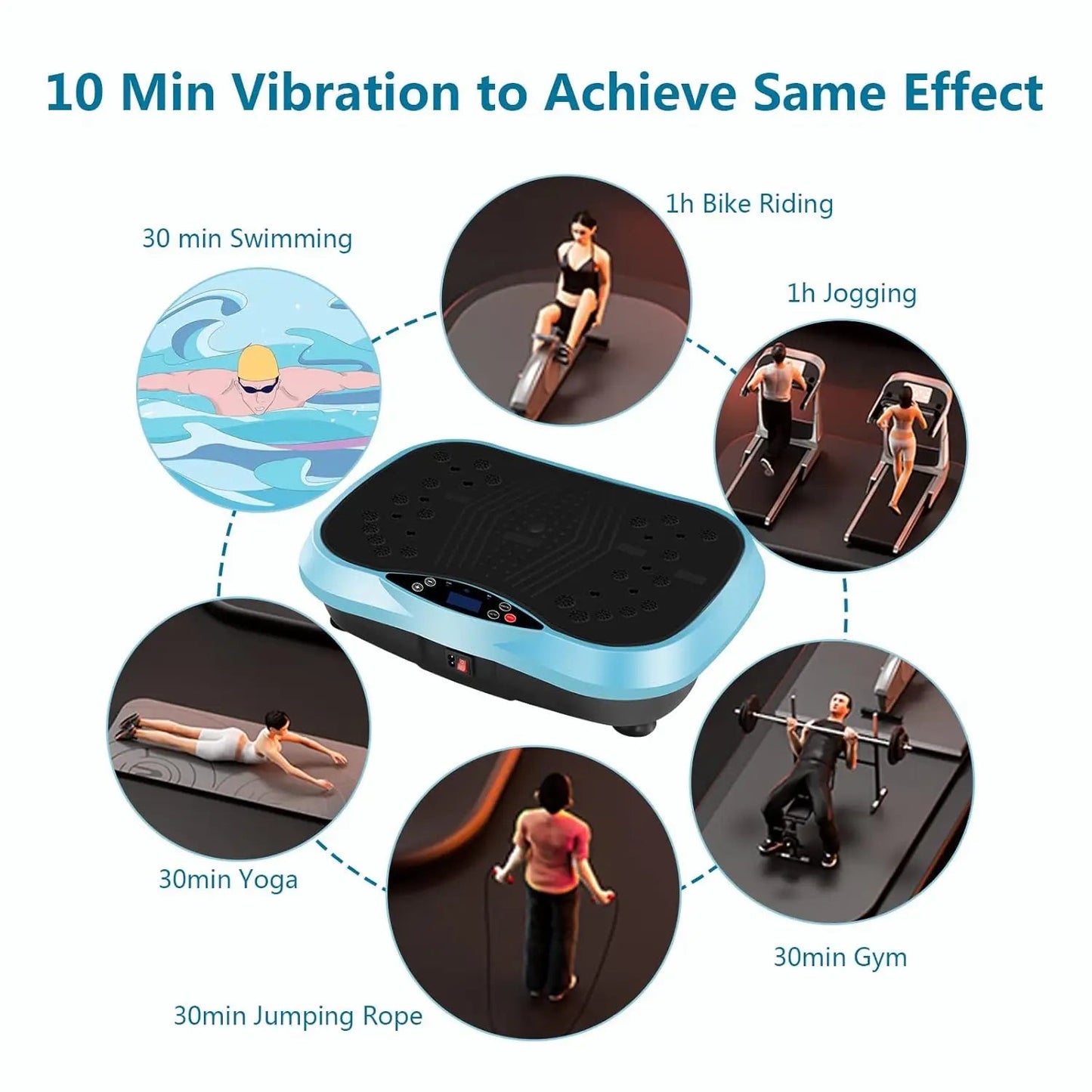 Vibration Slimming Plate – Whole Body Exercise Machine - elev8life