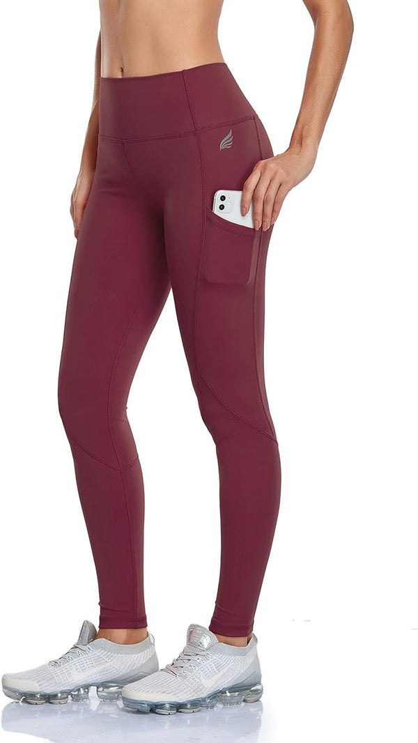 Women High Waisted Gym Workout Body Shaping Tummy Control Yoga Pants Leggings - elev8life