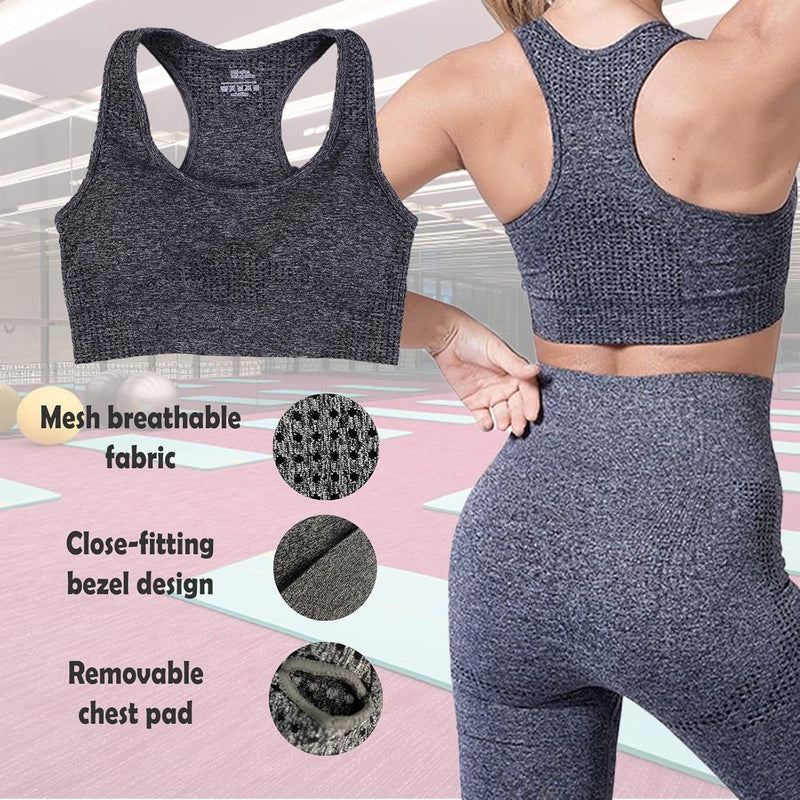 Women’s 2 Piece Workout Set – High Waist Leggings & Tank Top - elev8life