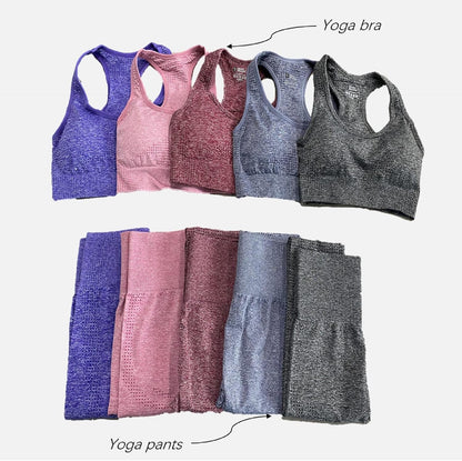 Women’s 2 Piece Workout Set – High Waist Leggings & Tank Top - elev8life