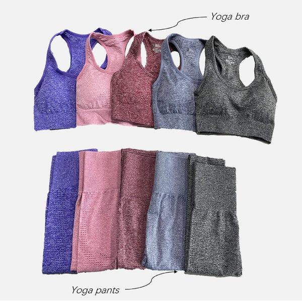 Women’s 2 Piece Workout Set – High Waist Leggings & Tank Top - elev8life