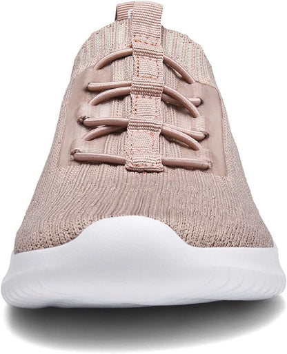 Women’s Comfort Slip - On Walking Sneakers – Lightweight Tennis Style - elev8life