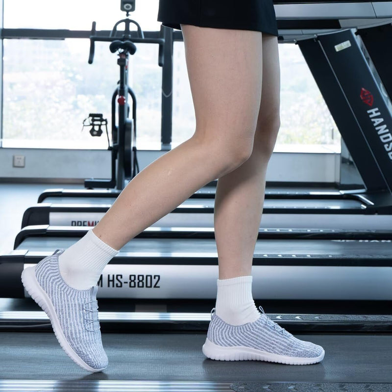 Women’s Comfortable Walking Shoes – Slip - On Tennis Sneakers - elev8life