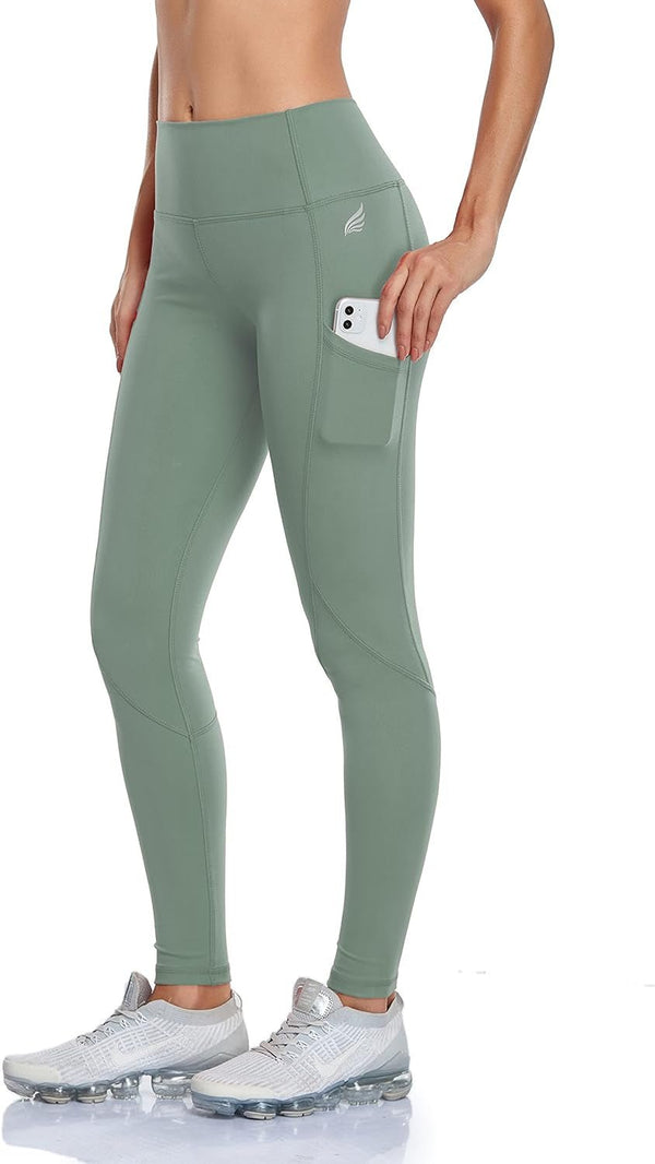 Women’s High Waisted Yoga Pants – Tummy Control Workout Leggings - elev8life