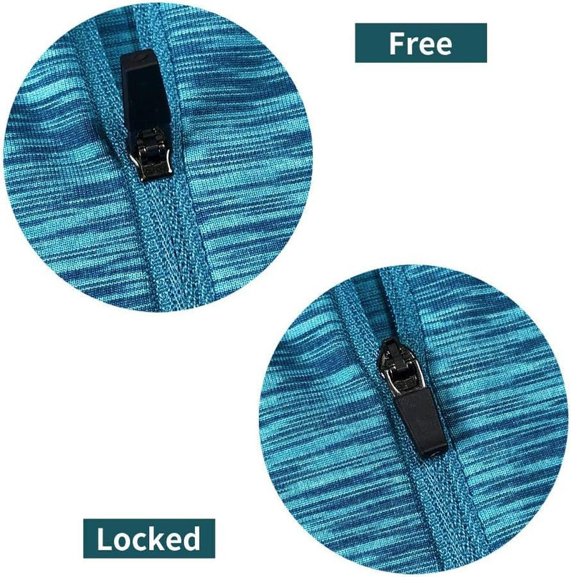 Women’s Quarter Zip Workout Top – Long Sleeve Running Pullover - elev8life